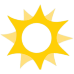 Village Shalom sun icon