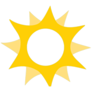 Village Shalom sun icon