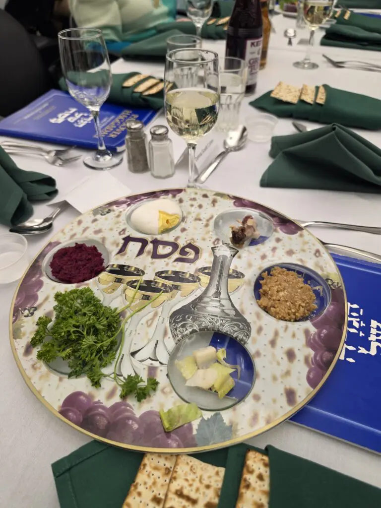 Passover seder plate