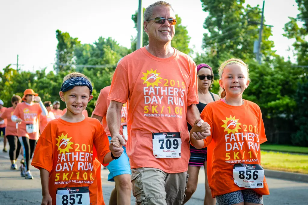 Father's day run at Village Shalom 2015