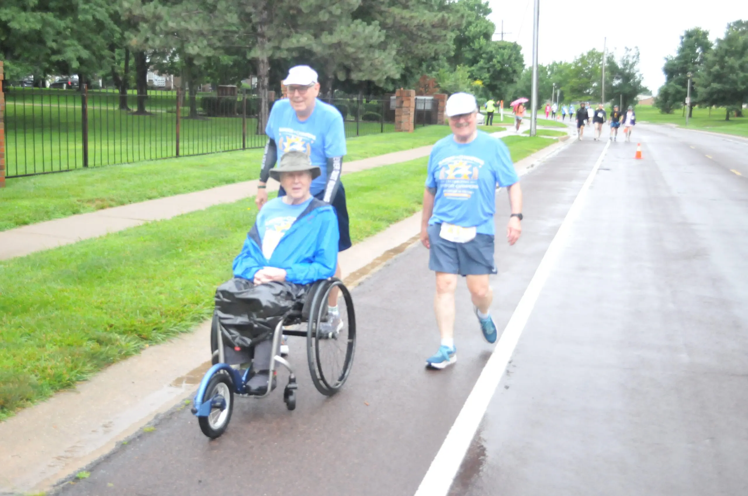 Father's Day Run Course Team Doug