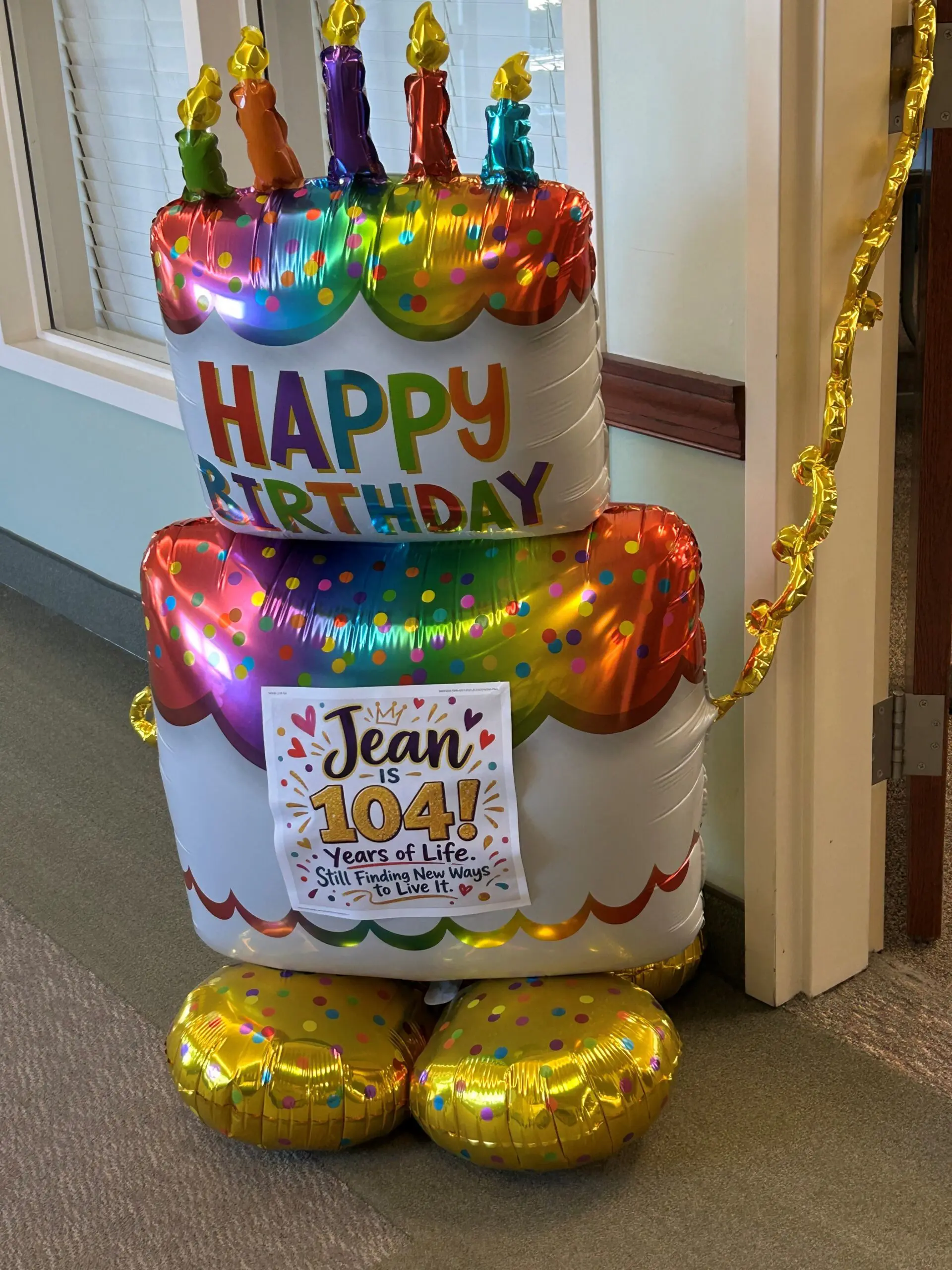 Jean Schultz's 104th birthday celebration