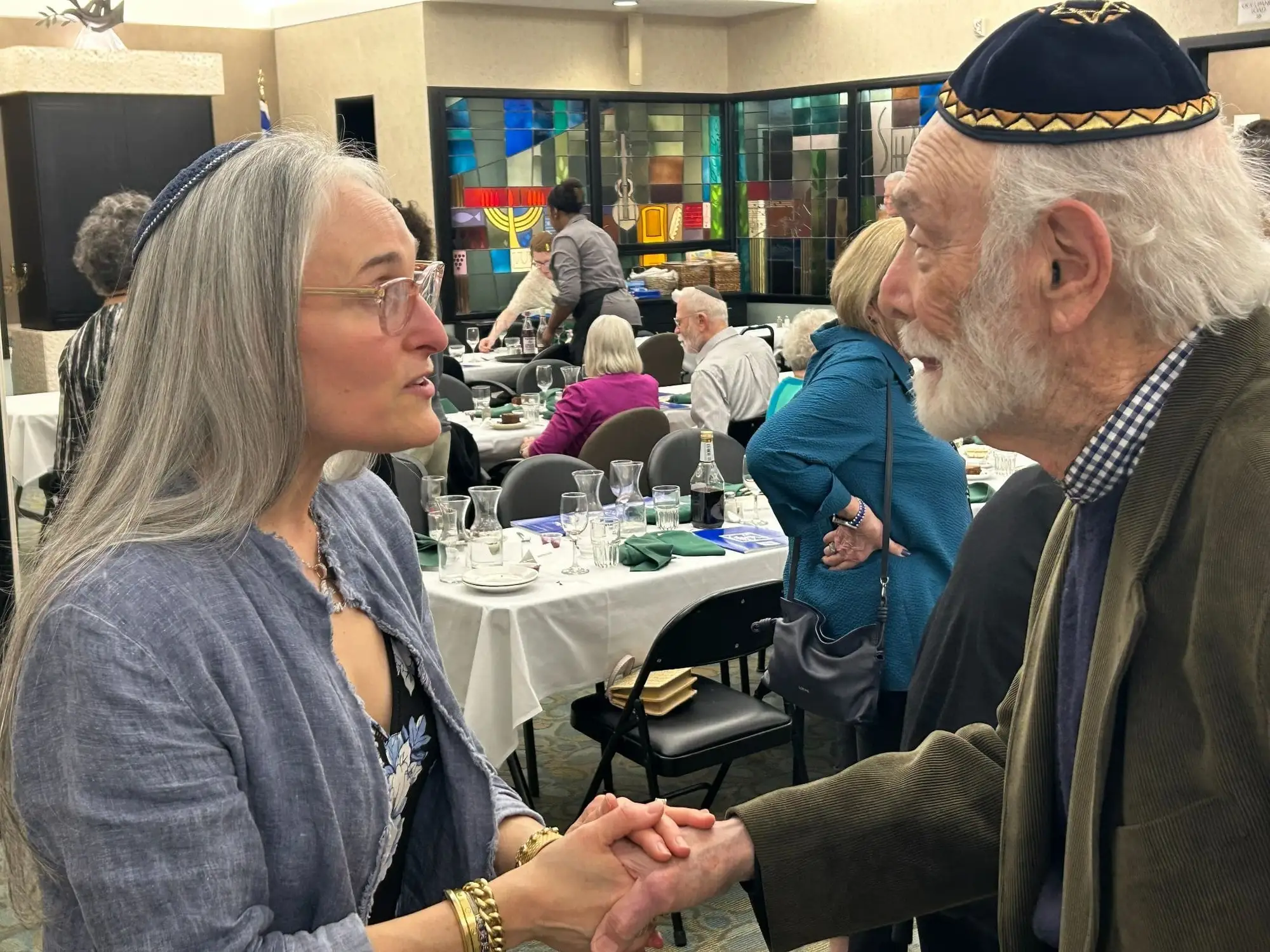 large senior community event being held at Village Shalom, a Jewish Senior Living Community in Overland Park, Kansas City.